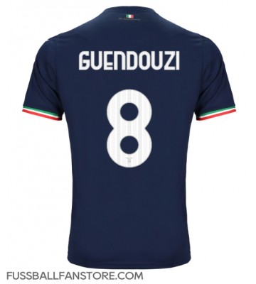 Lazio Matteo Guendouzi #8 Replik Auswärtstrikot 2023-24 Kurzarm